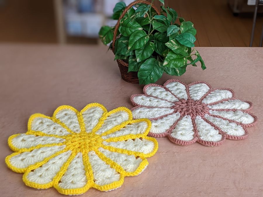 花の円座・ガーベラ